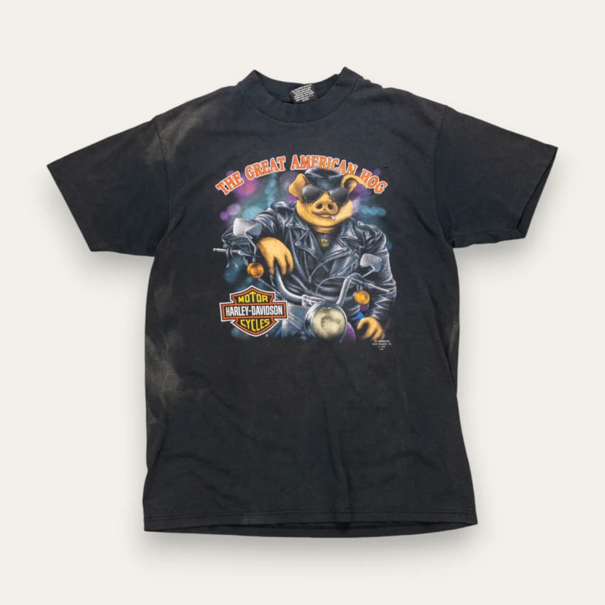 1991 3D Emblem The Great American Hog - L