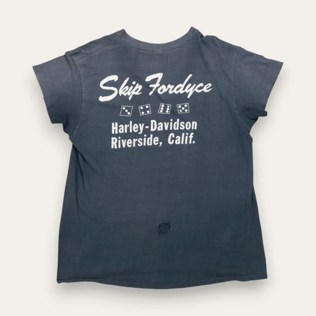 70s Harley Davidson Eagle Emblem Riverside - XL alternate view